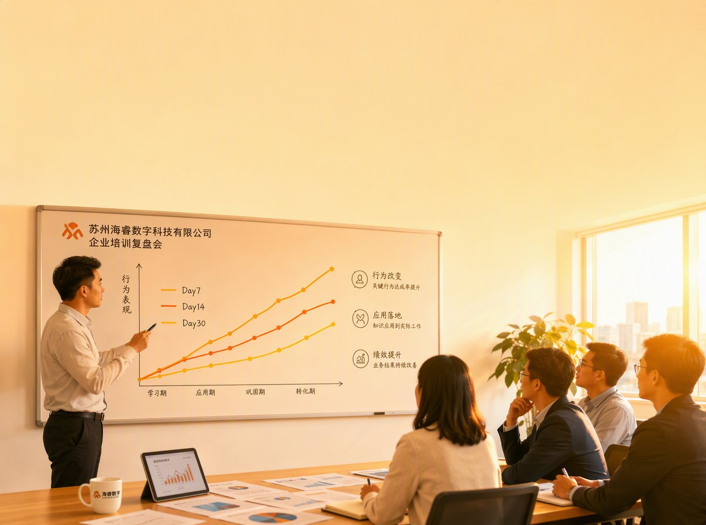 员工AI技能培训实战：海睿数科30天培训效果追踪