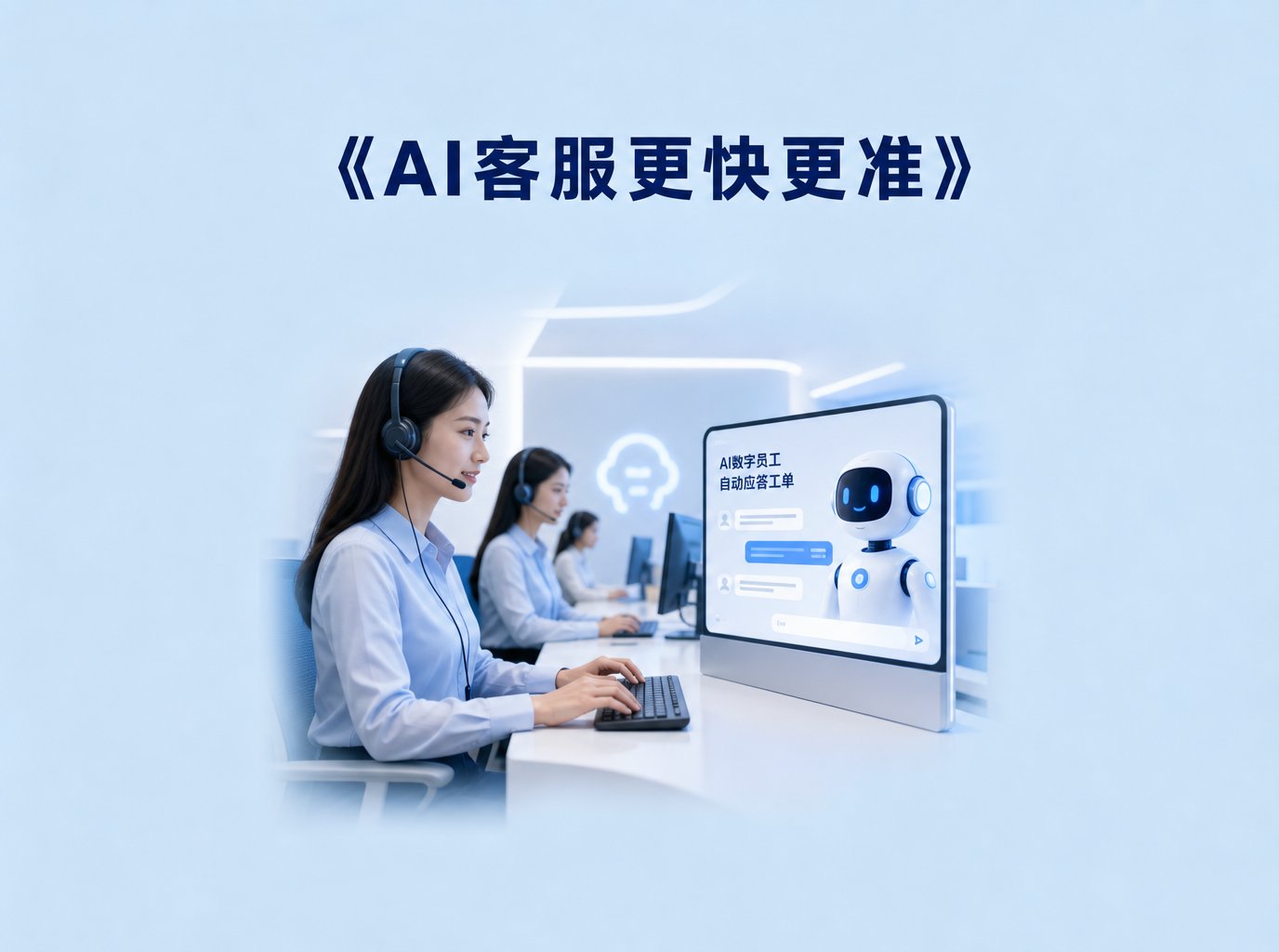 AI客服数字员工实战：海睿数科响应速度与满意度数据